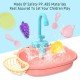 Kids’ Kitchen Sink Toy Set: A Simulation Electric Dishwasher with Miniature Food for Pretend Play - Ideal for Children’s Role-Playing Games, Especially for Girls